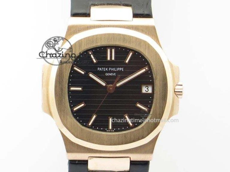 Nautilus 5726 Full Function SS PPF 1:1 Best Edition Gray Dial on SS Bracelet A324