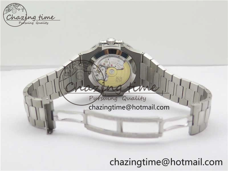 Nautilus 5726 Full Function SS PPF 1:1 Best Edition Gray Dial on SS Bracelet A324