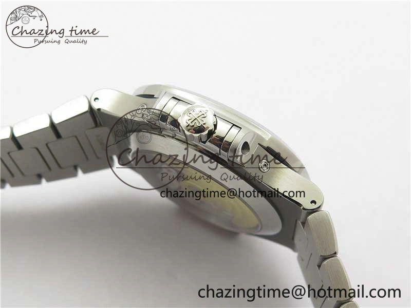 Nautilus 5726 Full Function SS PPF 1:1 Best Edition Gray Dial on SS Bracelet A324