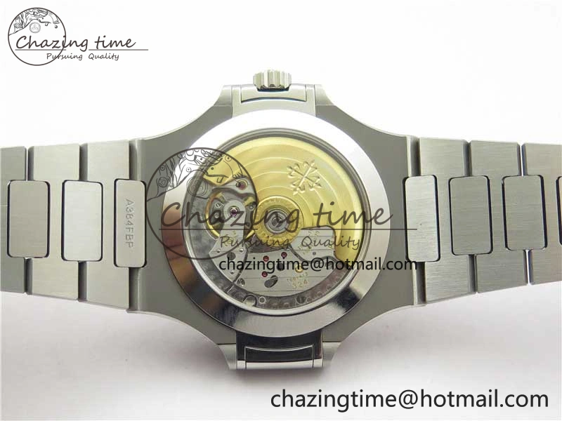 Nautilus 5726 Full Function SS PPF 1:1 Best Edition Gray Dial on SS Bracelet A324