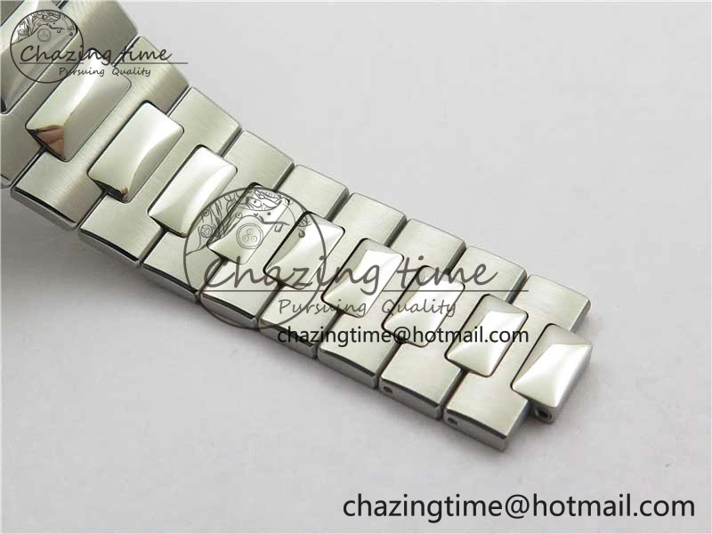 Nautilus 5726 Full Function SS PPF 1:1 Best Edition Gray Dial on SS Bracelet A324