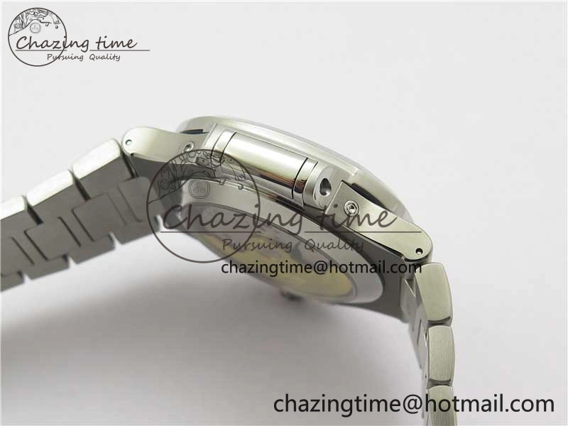 Nautilus 5726 Full Function SS PPF 1:1 Best Edition White Dial on SS Bracelet A324