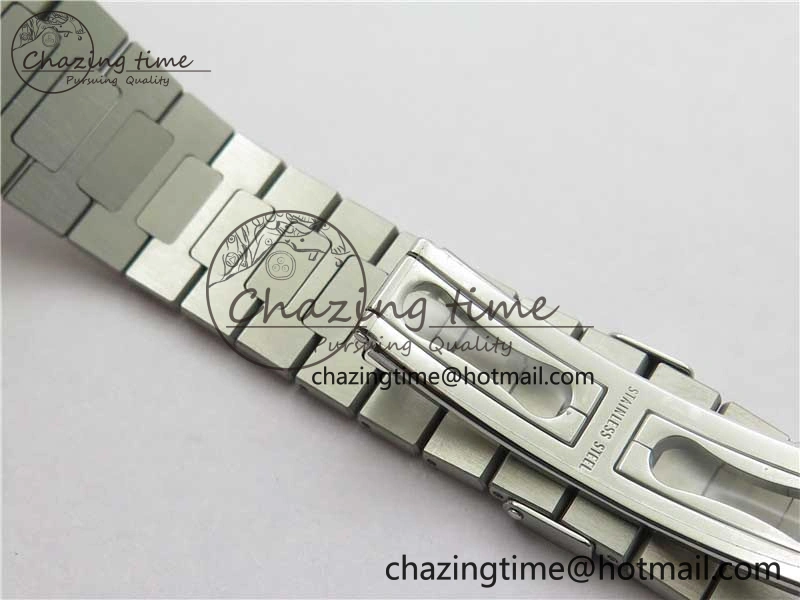 Nautilus 5726 Full Function SS PPF 1:1 Best Edition White Dial on SS Bracelet A324
