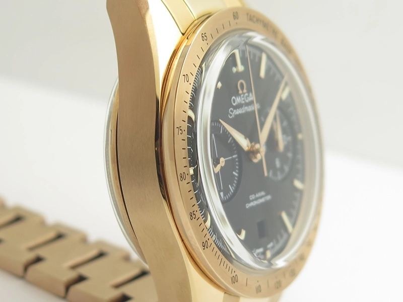 Nautilus 5726 Moonphase RG Black Dial On Brown Leather Strap A324