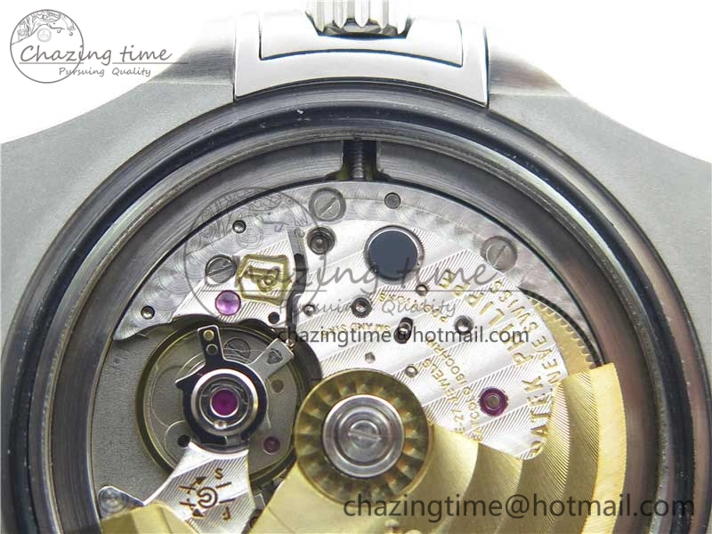 Nautilus 5726 PF Best Edition Gray Dial Working Annual Calendar On Black Croco Leather Strap A.324