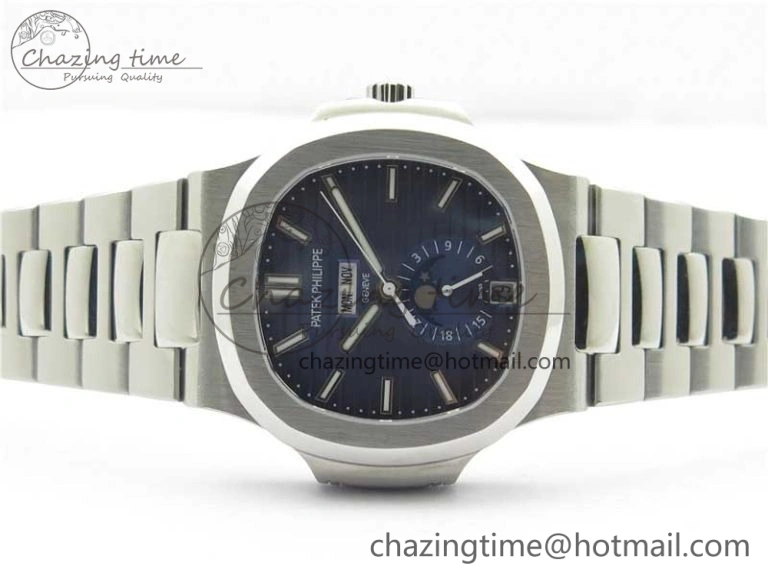Nautilus 5726 SS V9F Best Edition Blue Dial Working Annual Calendar SS BRACELET A.324 V2