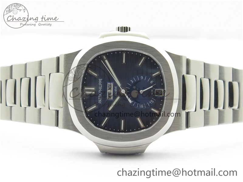 Nautilus 5726 SS V9F Best Edition Blue Dial Working Annual Calendar SS BRACELET A.324 V2