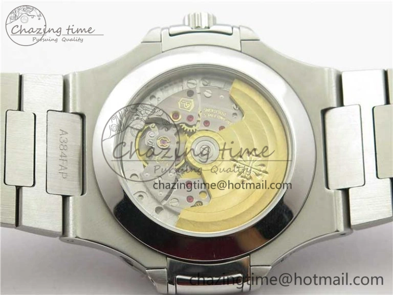 Nautilus 5726 V9F Best Edition Black Dial Working Annual Calendar SS Bracelet A.324