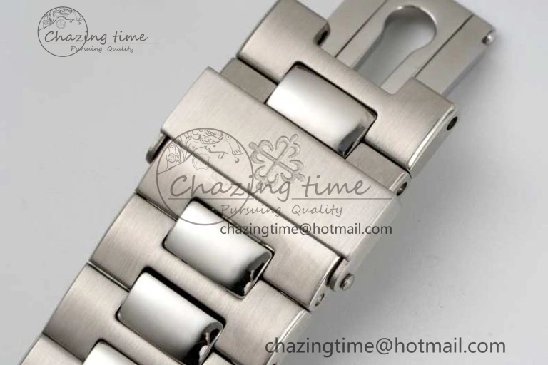 Nautilus 5740 SS GRF Best Edition Blue Dial Diamonds Bezel on SS Bracelet A240