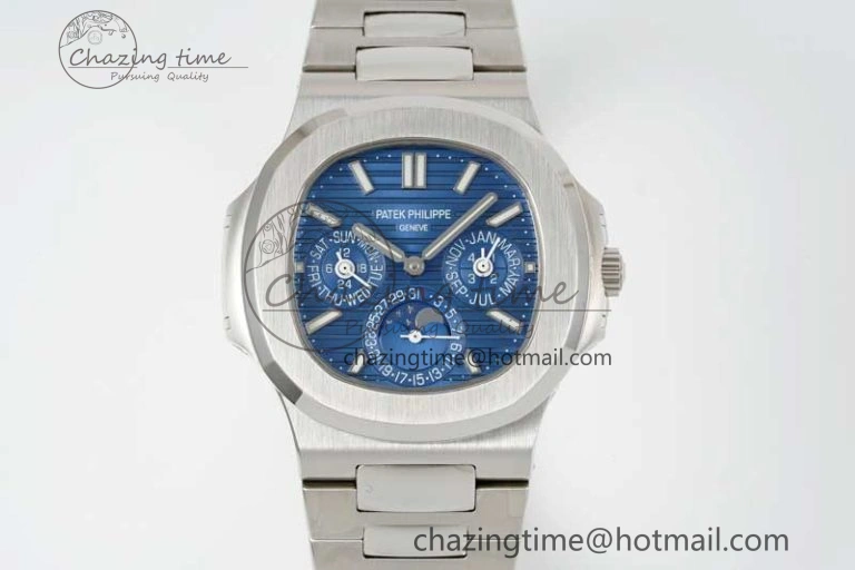 Nautilus 5740 SS GRF Best Edition Blue Dial on SS Bracelet A240