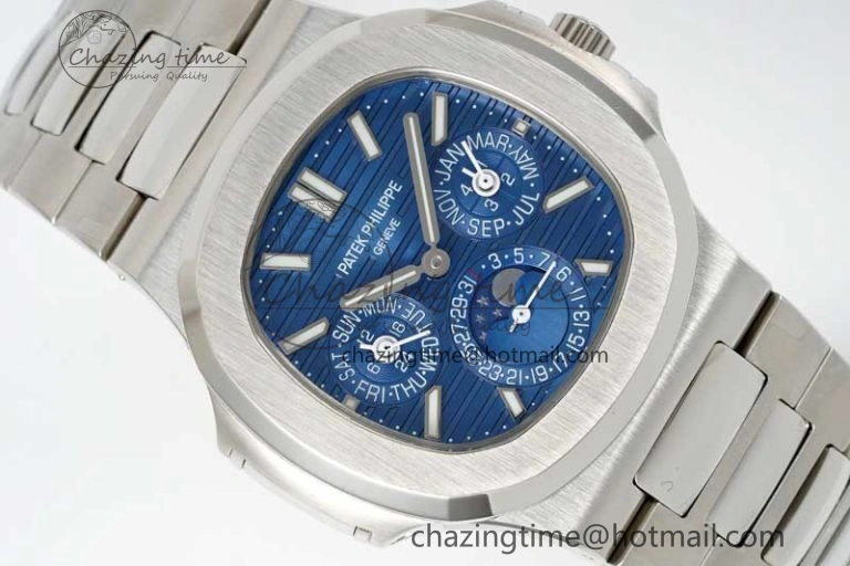 Nautilus 5740 SS GRF Best Edition Blue Dial on SS Bracelet A240