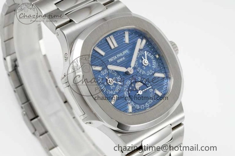Nautilus 5740 SS GRF Best Edition Blue Dial on SS Bracelet A240