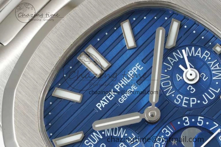 Nautilus 5740 SS GRF Best Edition Blue Dial on SS Bracelet A240