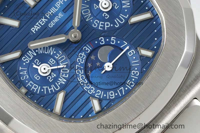 Nautilus 5740 SS GRF Best Edition Blue Dial on SS Bracelet A240