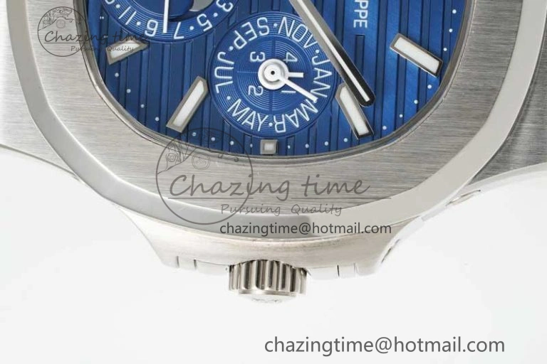Nautilus 5740 SS GRF Best Edition Blue Dial on SS Bracelet A240