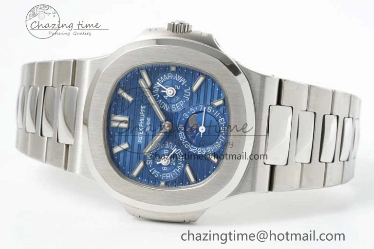 Nautilus 5740 SS GRF Best Edition Blue Dial on SS Bracelet A240
