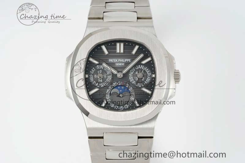 Nautilus 5740 SS GRF Best Edition Gray Dial on SS Bracelet A240