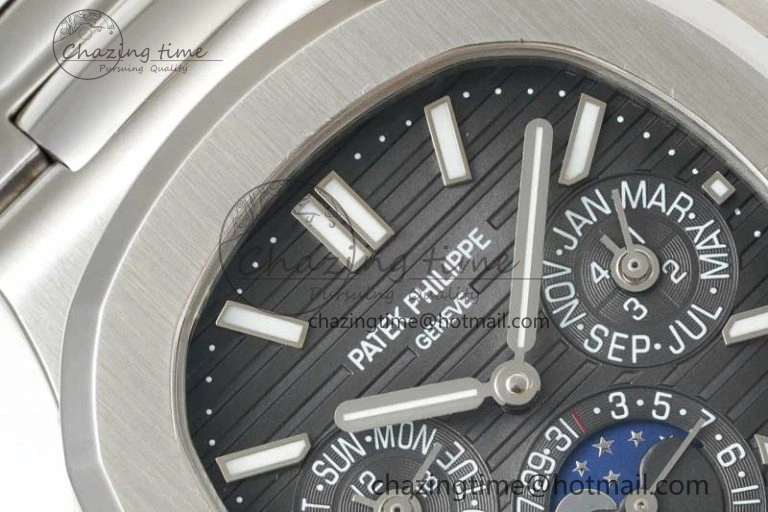 Nautilus 5740 SS GRF Best Edition Gray Dial on SS Bracelet A240