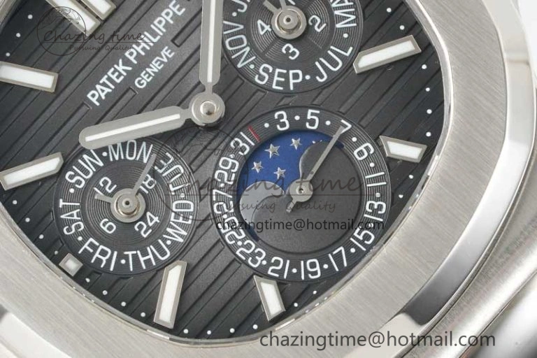 Nautilus 5740 SS GRF Best Edition Gray Dial on SS Bracelet A240