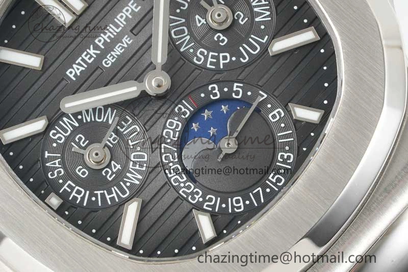 Nautilus 5740 SS GRF Best Edition Gray Dial on SS Bracelet A240