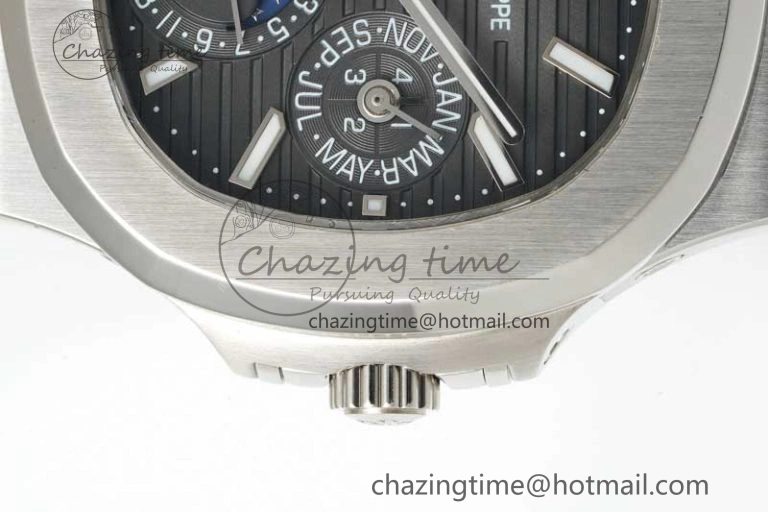 Nautilus 5740 SS GRF Best Edition Gray Dial on SS Bracelet A240