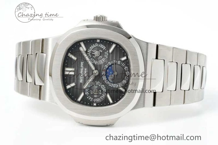 Nautilus 5740 SS GRF Best Edition Gray Dial on SS Bracelet A240