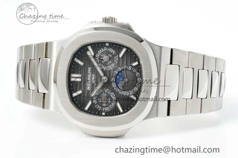 Nautilus 5740 SS GRF Best Edition Gray Dial on SS Bracelet A240