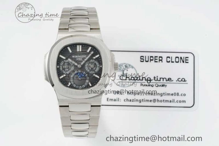 Nautilus 5740 SS GRF Best Edition Gray Dial on SS Bracelet A240
