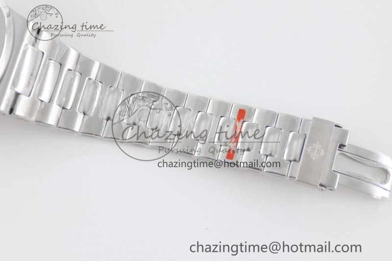 Nautilus 5740 SS GRF Best Edition Green Dial Diamonds Bezel on SS Bracelet A240