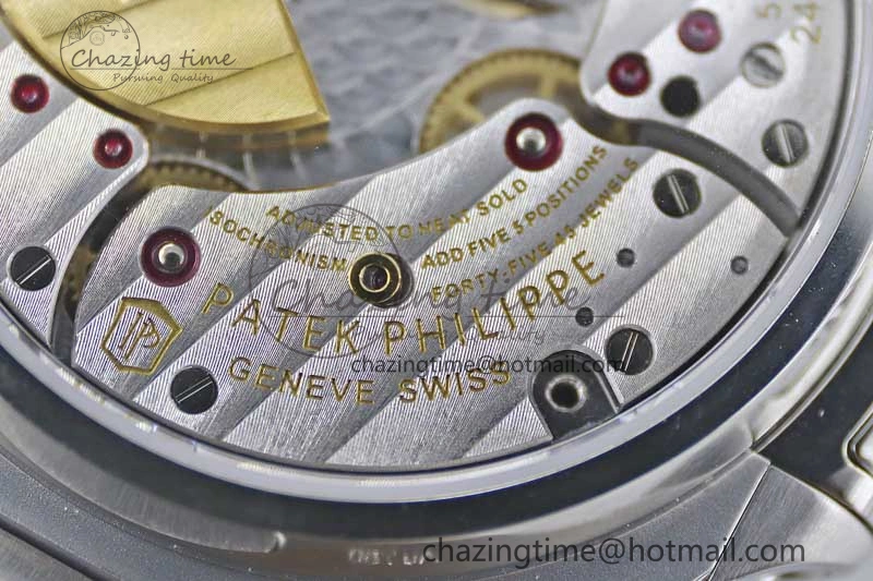 Nautilus 5740 SS GRF Best Edition Green Dial on SS Bracelet A240