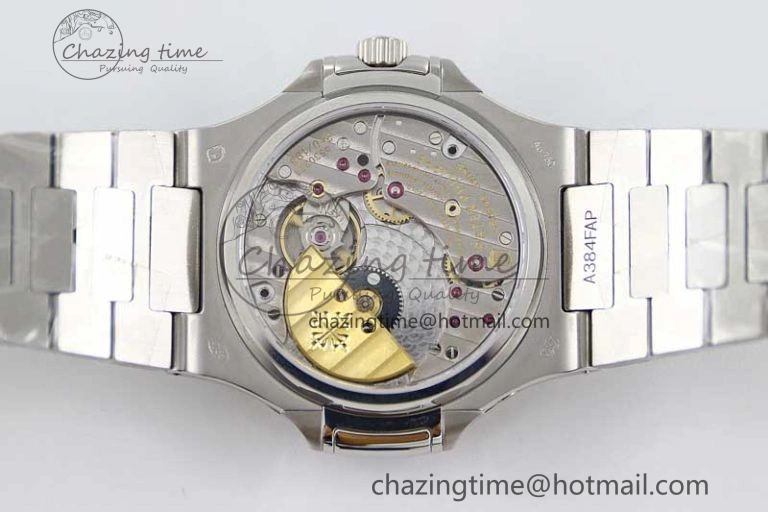 Nautilus 5740 SS GRF Best Edition Green Dial on SS Bracelet A240