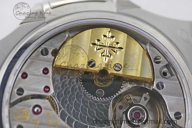 Nautilus 5740 SS GRF Best Edition Green Dial on SS Bracelet A240