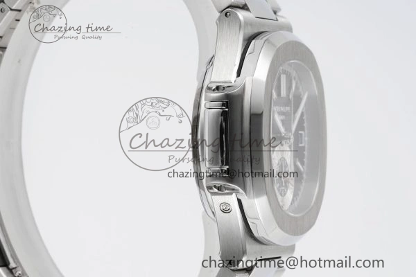 Nautilus 5980 SS PPF Best Edition Black Dial on SS Bracelet A28-520