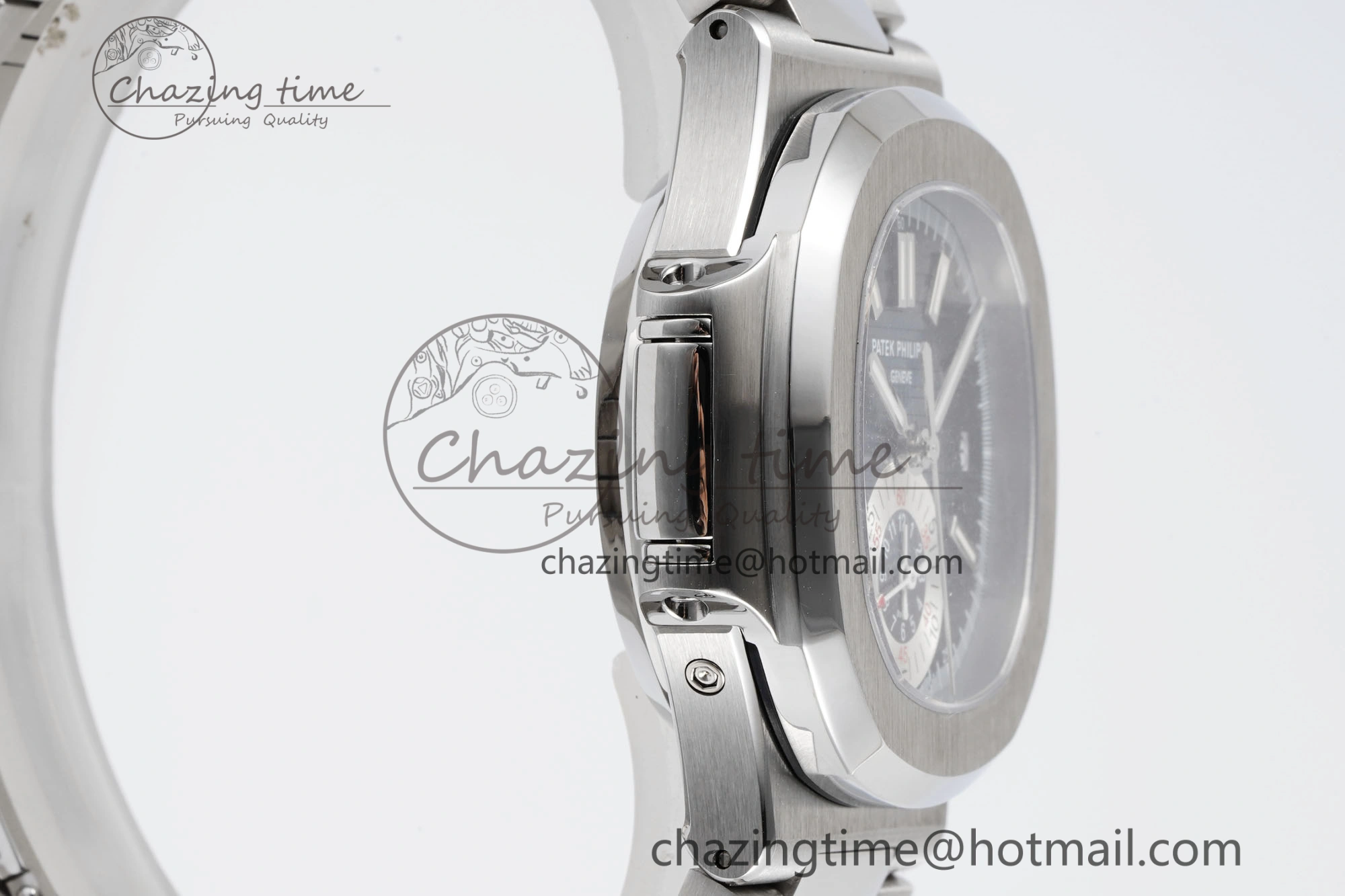 Nautilus 5980 SS PPF Best Edition Blue Dial on SS Bracelet A28-520
