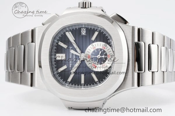 Nautilus 5980 SS PPF Best Edition Blue Dial on SS Bracelet A28-520
