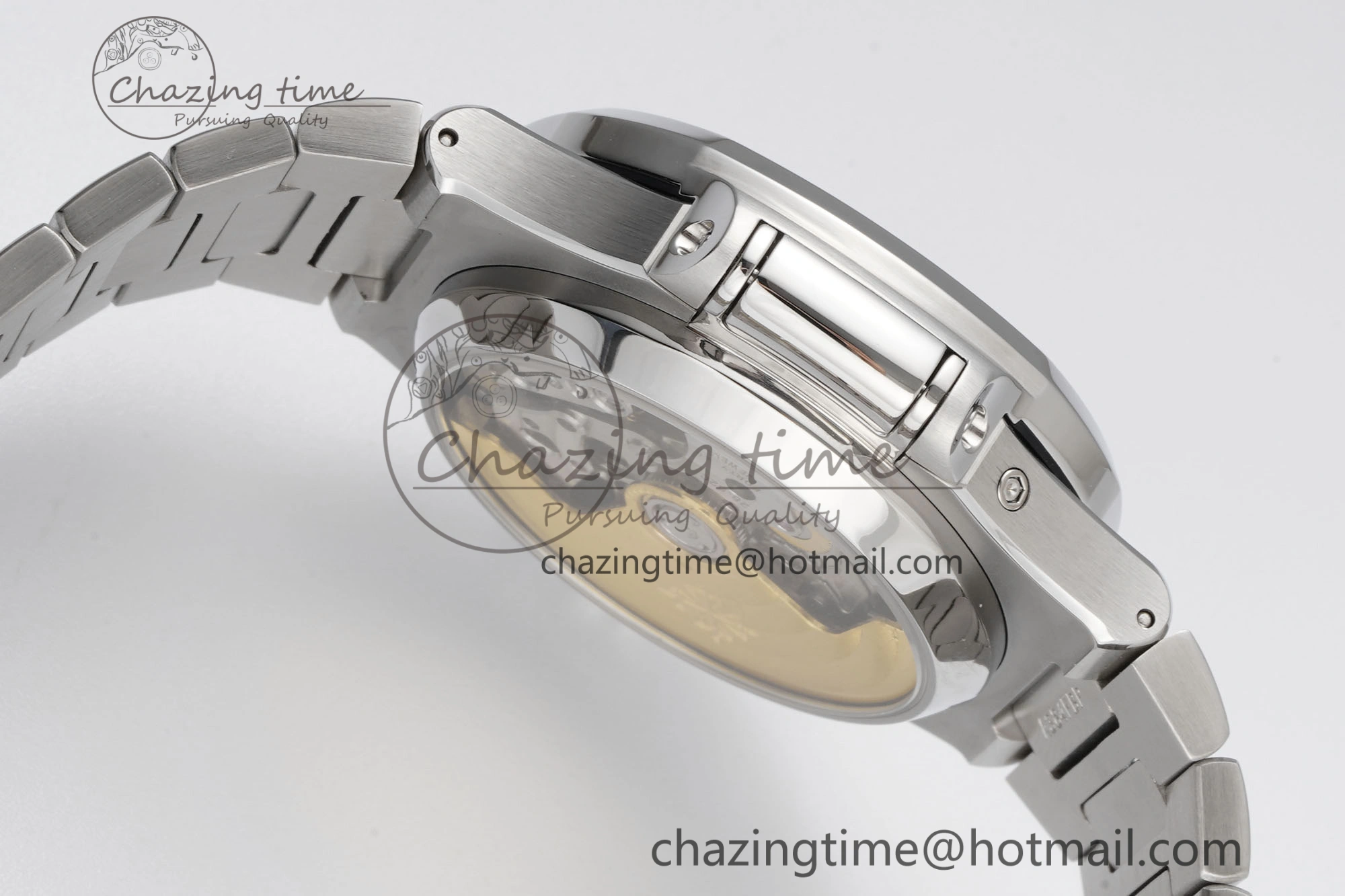 Nautilus 5980 SS PPF Best Edition Blue Dial on SS Bracelet A28-520