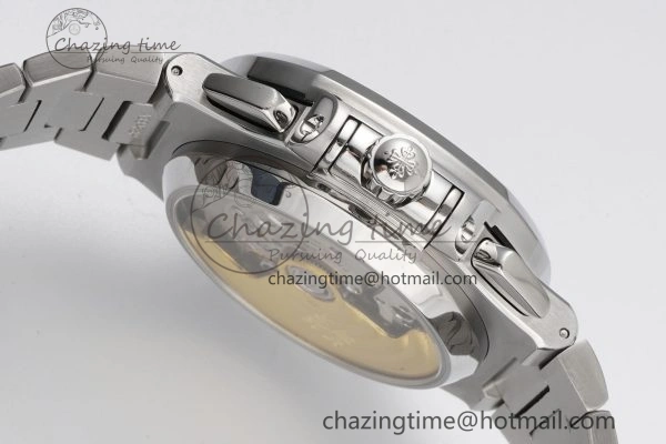 Nautilus 5980 SS PPF Best Edition Blue Dial on SS Bracelet A28-520