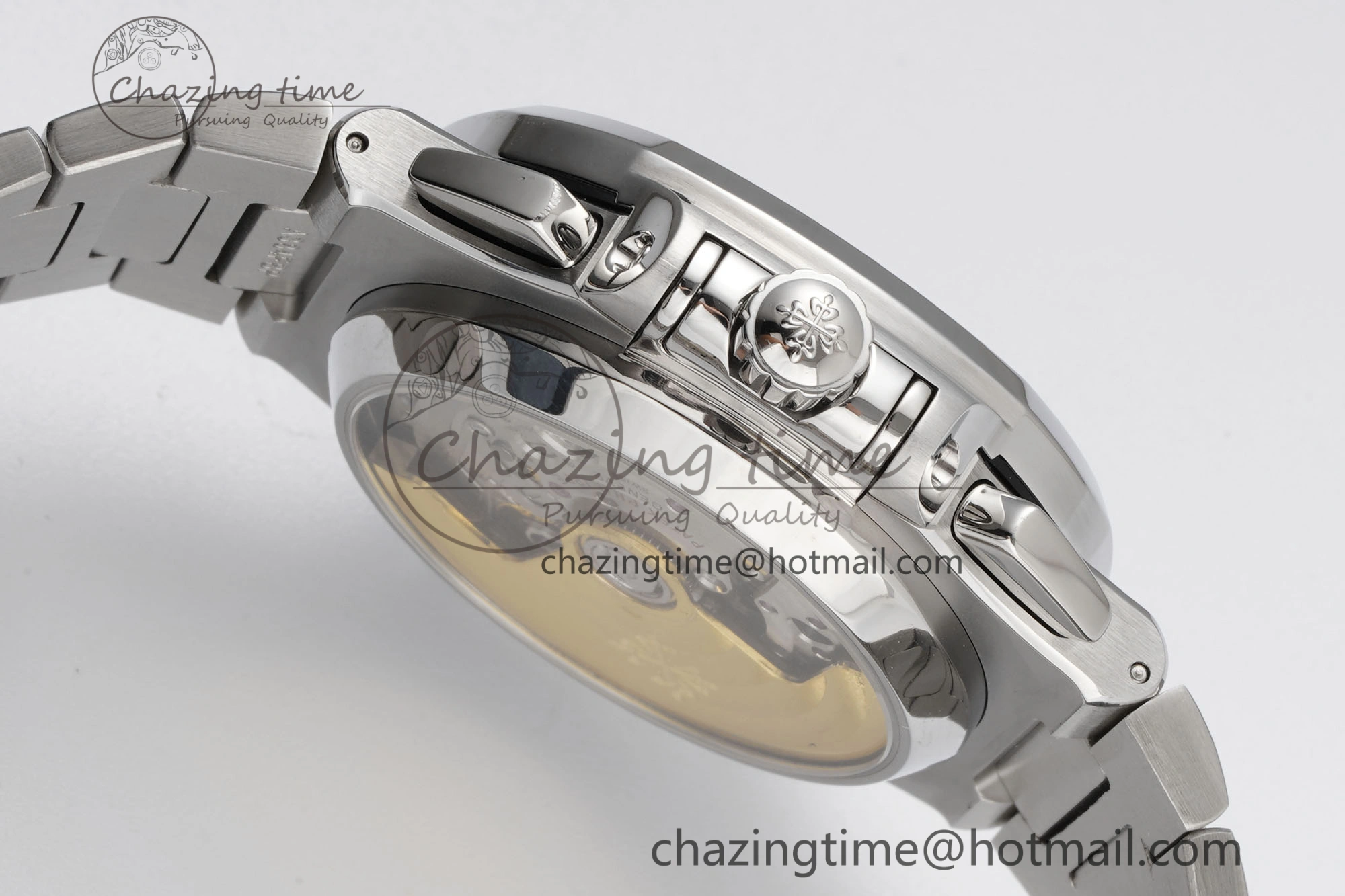 Nautilus 5980 SS PPF Best Edition Blue Dial on SS Bracelet A28-520