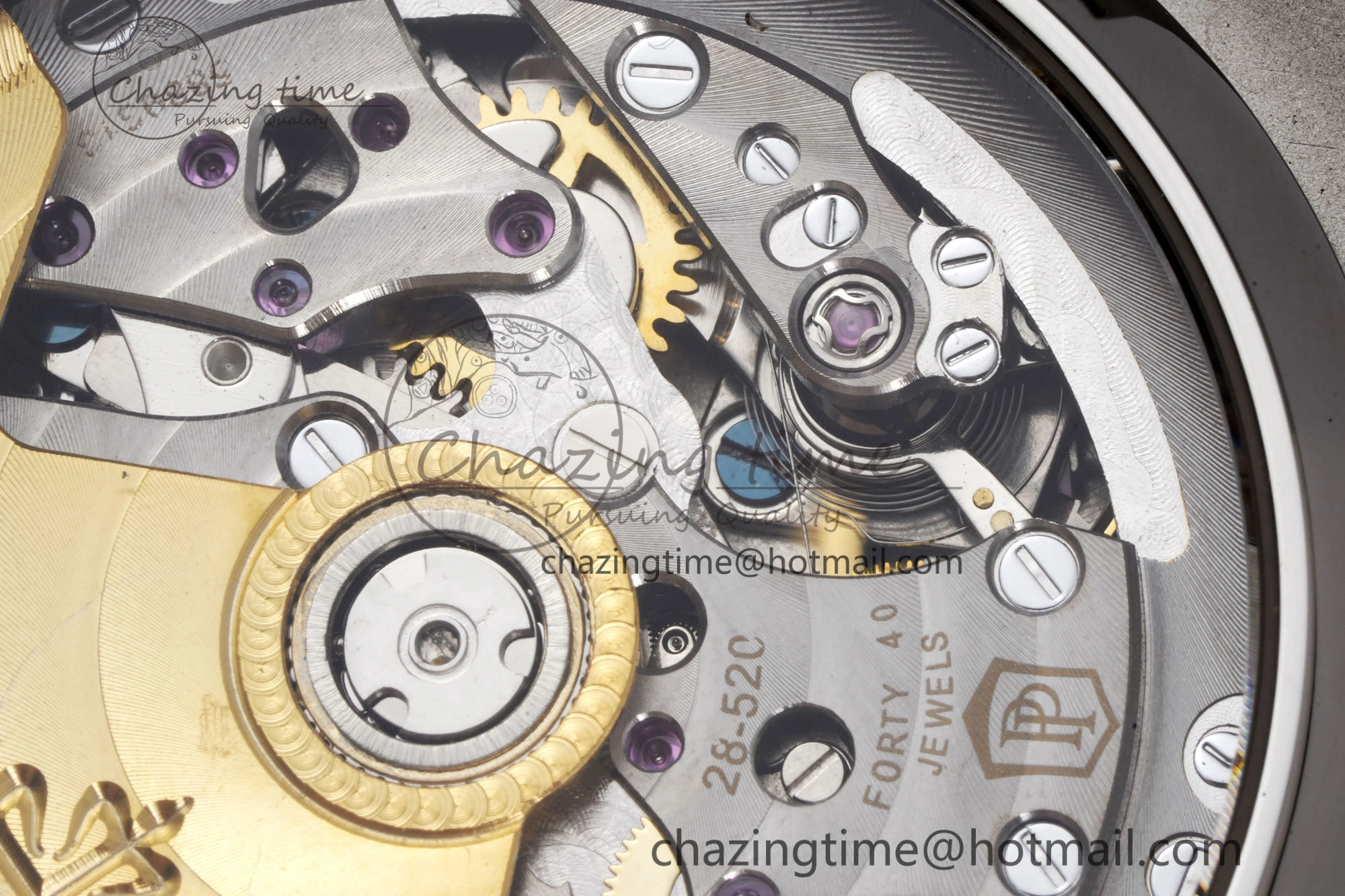 Nautilus 5980 SS PPF Best Edition Blue Dial on SS Bracelet A28-520