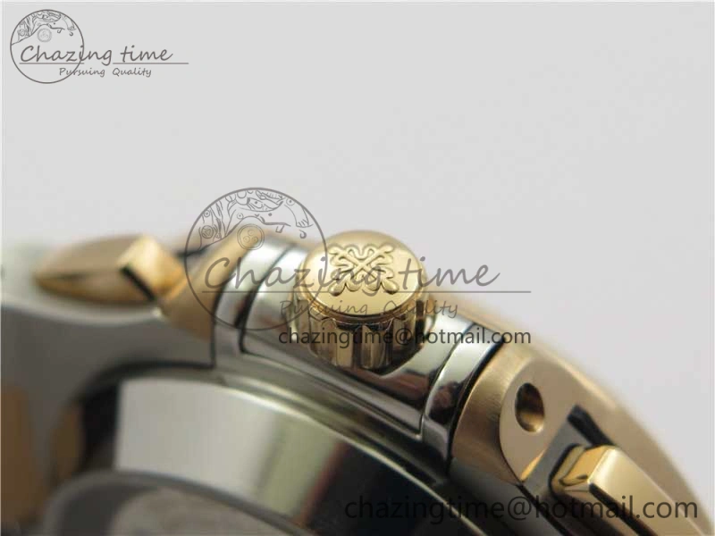 Nautilus 5980 SS RG 3KF Best Edition Blue Dial on Brown Leather Strap A7750