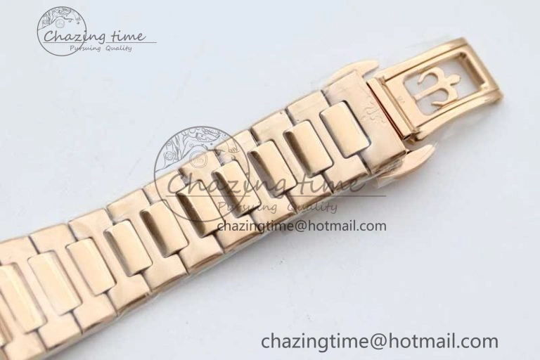 Nautilus 7118 Ladies RG MSF 1:1 Best Edition RG Dial on RG Bracelet A324 Super Clone
