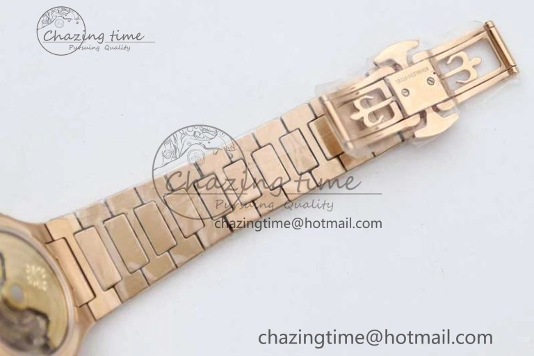 Nautilus 7118 Ladies RG MSF 1:1 Best Edition RG Dial on RG Bracelet A324 Super Clone