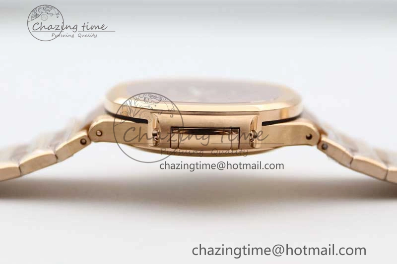 Nautilus 7118 Ladies RG MSF 1:1 Best Edition RG Dial on RG Bracelet A324 Super Clone