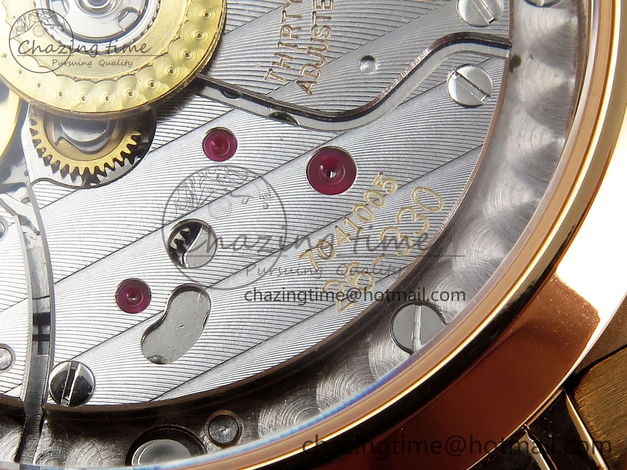 Nautilus 7118 Ladies RG Orange Diamonds PPF 1:1 Best Edition RG Dial on RG Bracelet 324CS