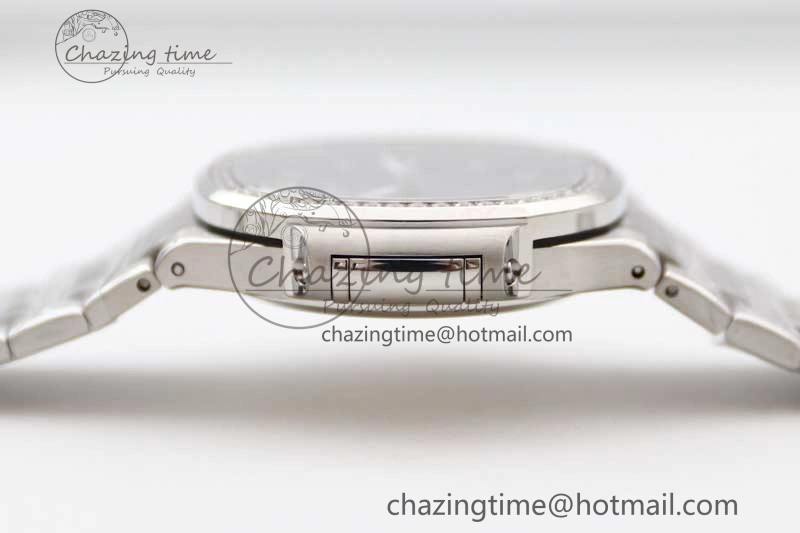 Nautilus 7118 1A MSF 1:1 Best Edition Blue Textured Dial Diamonds Bezel on SS Bracelet A324 Super Clone