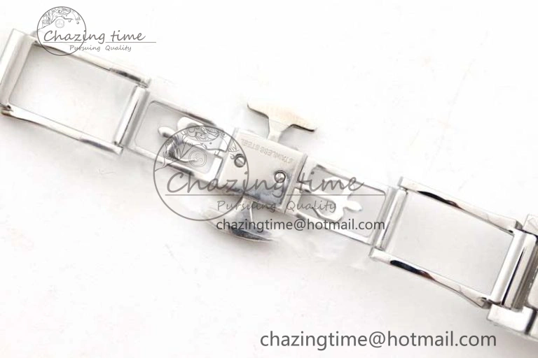 Nautilus 7118 1A MSF 1:1 Best Edition Gray Textured Dial Diamonds Bezel on SS Bracelet A324 Super Clone