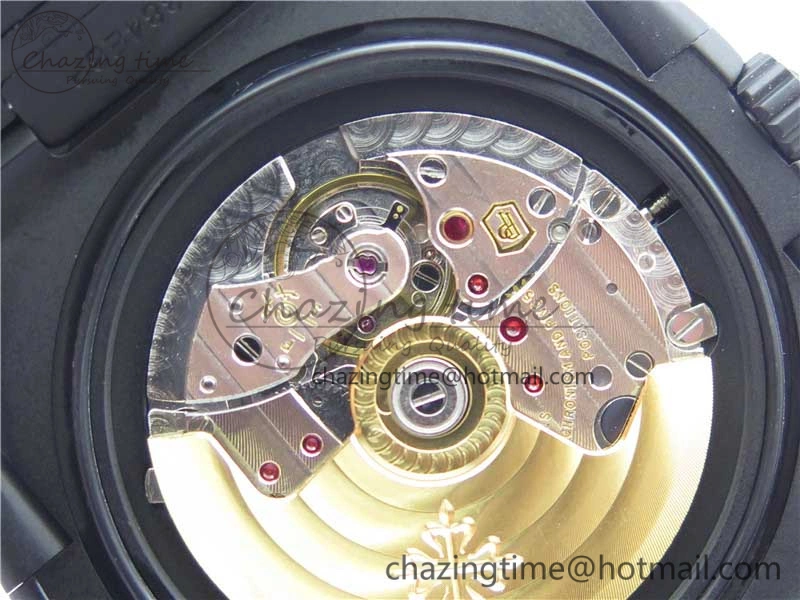 Nautilus Jumbo 5711 DLC PPF 1:1 Best Edition White Textured Dial on DLC Bracelet PPF324