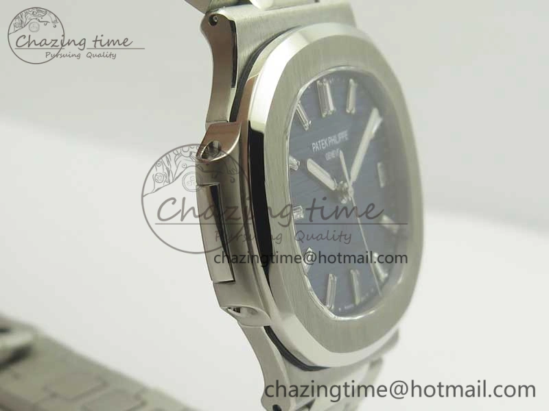 Nautilus Jumbo 5711 JJF 1:1 Best Edition 40th Anniversary Blue Dial on SS Bracelet A324