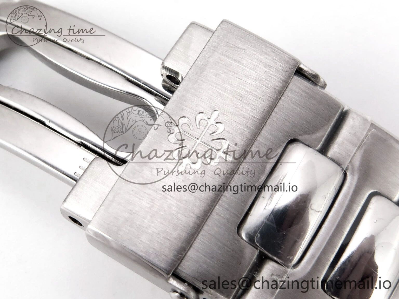 Nautilus Jumbo 5711 JJF 1:1 Best Edition White Textured Dial On SS Bracelet A324 V3