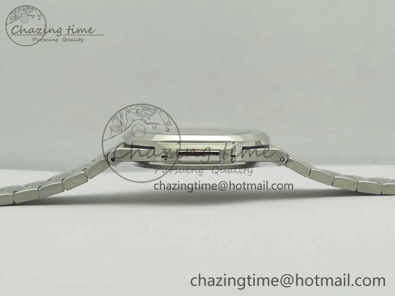 Nautilus Jumbo 5711 MKF 1:1 Best Edition Blue Textured Dial on SS Bracelet A324 Clone V5